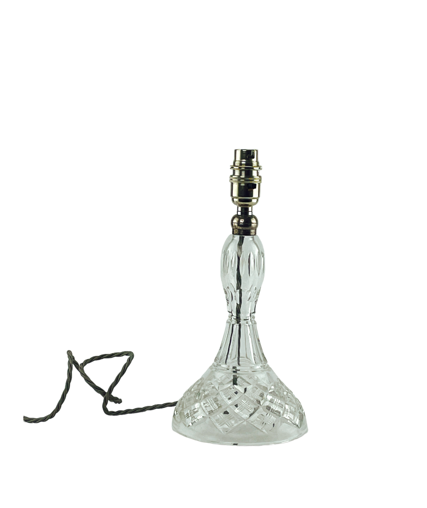 Charming Crystal Cut Lamp Base Add Sparkle and Elegance to Your Home